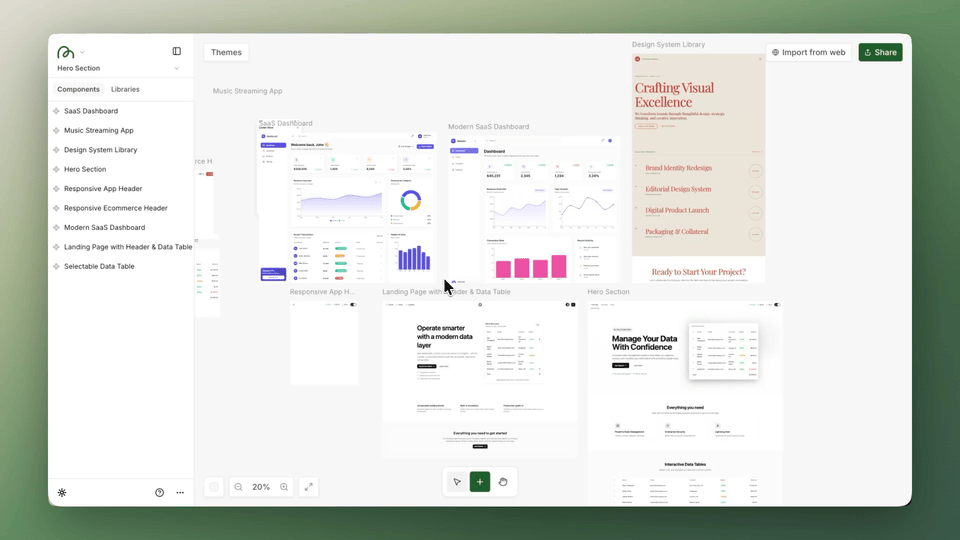 MagicPath canvas interface