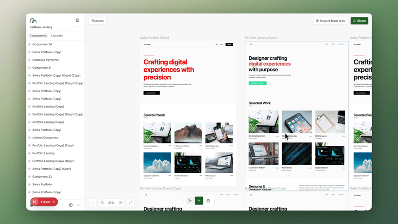Sharing a project with team members